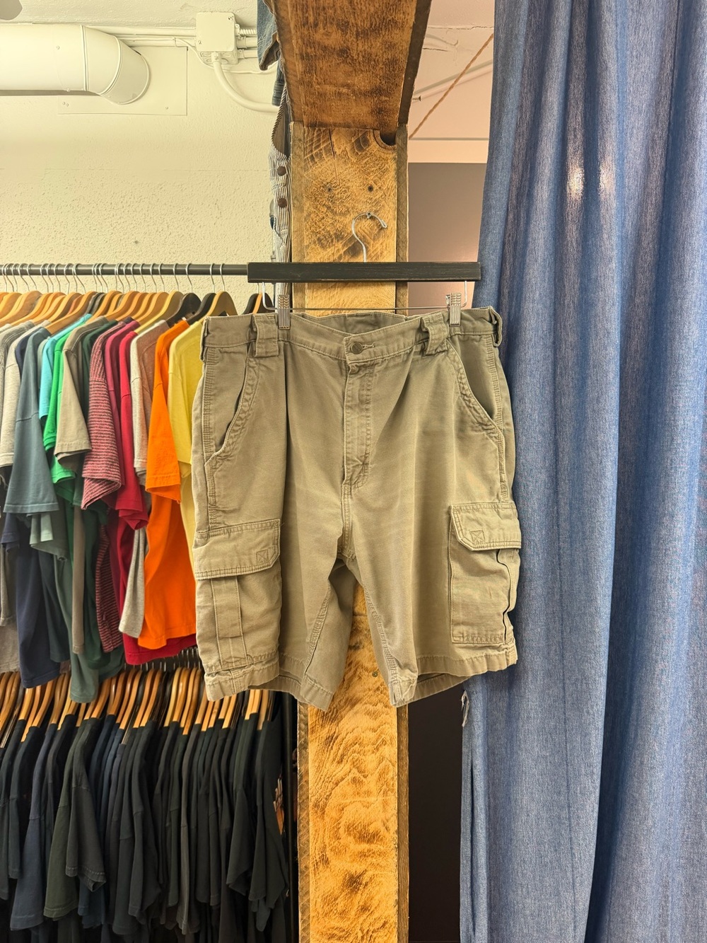 Vintage carhartt brown cargo shorts